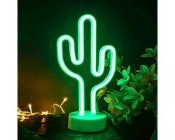 ZoeZo Design - Neon LED lamp Cactus - Groen - Decoratie - Sfeerverlichting - Wandlamp - Neon Verlichting - Op Voet ZoeZo Design - Neon LED lamp Cactus - Groen - Decoratie - Sfeerverlichting - Wandlamp - Neon Verlichting - Op Voet