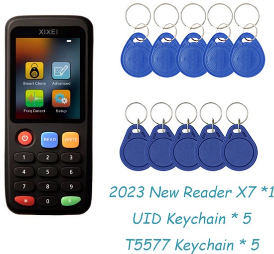 Multifunctionele Smart Card Reader & RFID Key Clone Copier - 125Khz ...