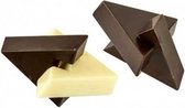 Chocolade mal 3D driehoek - Decora