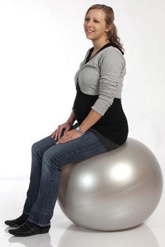 TOGU Powerball Premium-ABS- 75 cm Zilver - fitnessbal - fitbal - bal -  fitball - ... | bol.com