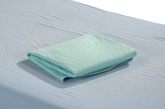Wasbare bed onderlegger 85x90 cm - Duurzaam en milieubewust - Incontinentie bedonderlegger - Matrasbeschermer van Soxy. — afbeelding 2