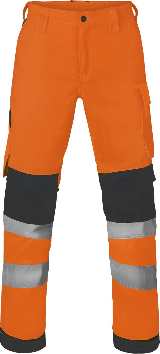 HAVEP Werkbroek High Vis 80574 - Fluo Oranje/Charcoal - 48