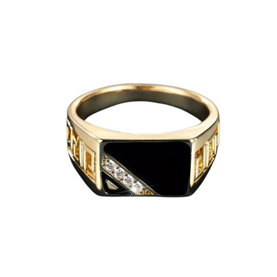 Bovista Ring - Ringen - Dames - Heren - Goud Kleurig - 65mm