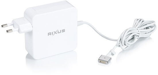 Rixus Power Adapter Charger For Macbook 60W T Tip