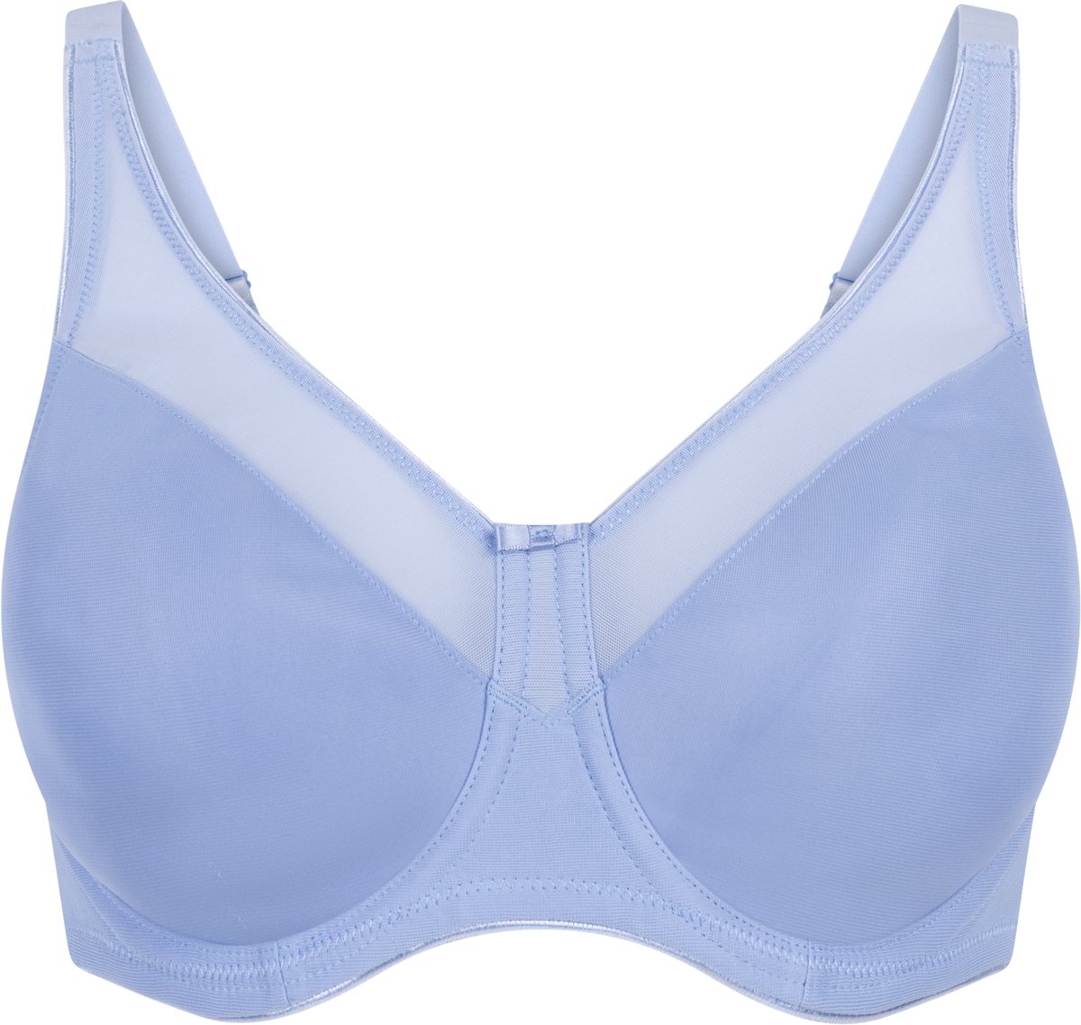 Hunkemöller Dames Lingerie Niet-voorgevormde minimizer beugel bh Nina - Blauw
