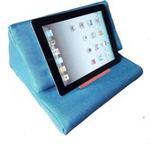 iPad kussen licht blauw