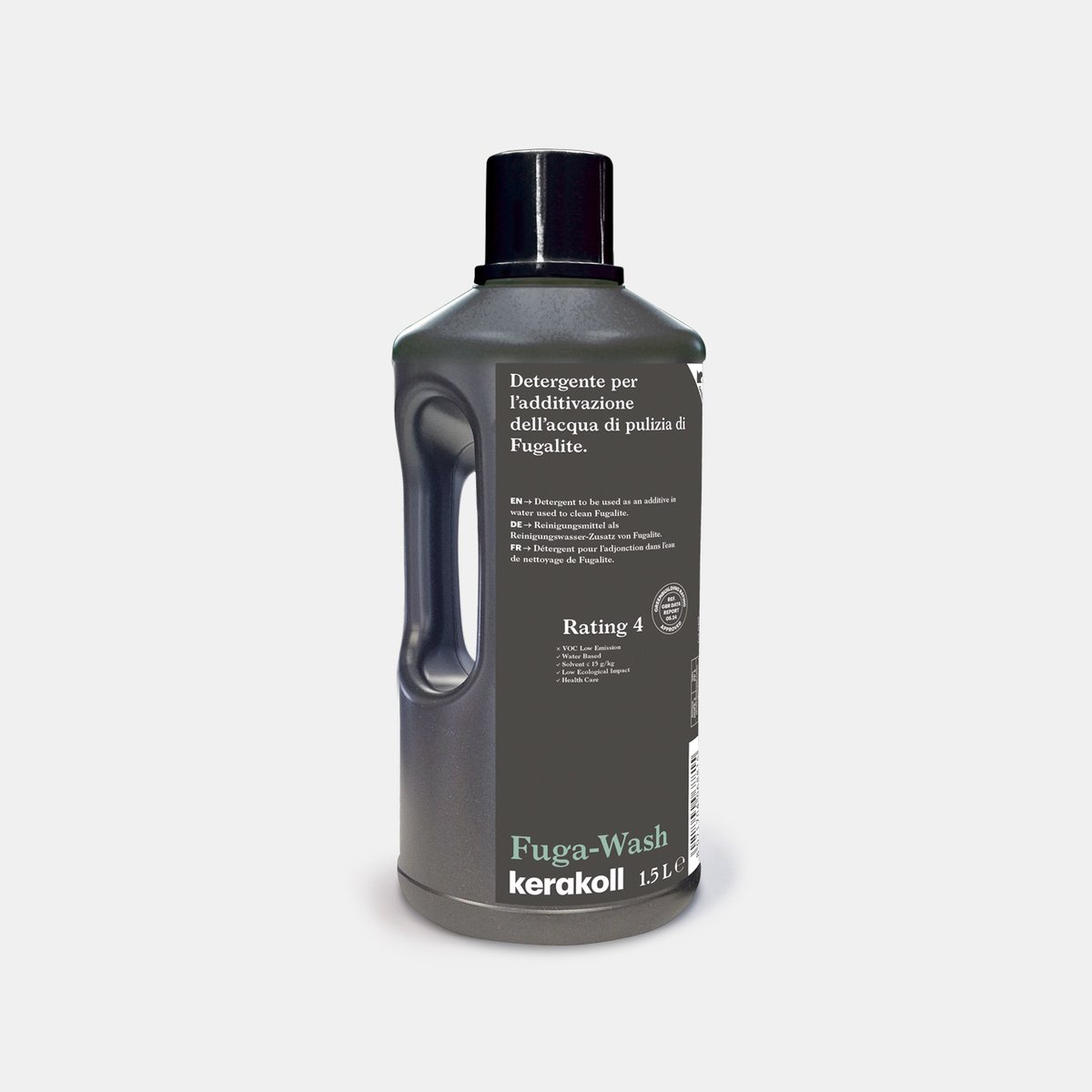 Kerakoll Fuga-Wash Reiniger voor Toevoegingswater van Fugalite - Epoxy Voegmiddel Reiniger - 1,5L - Greenbuild rating 4
