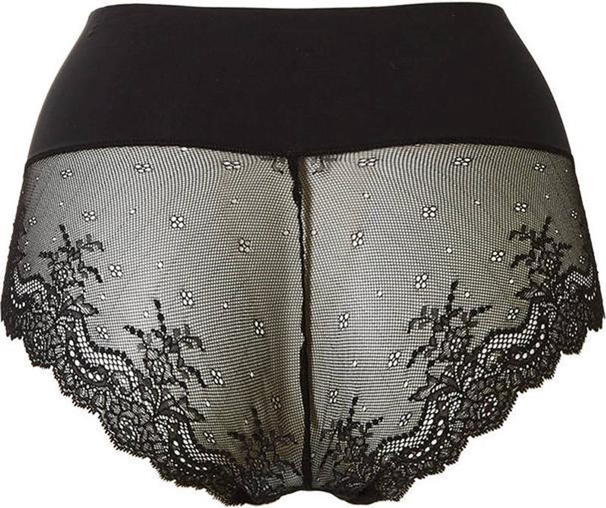 Spanx Undie Tectable Lace Hi Hipster Zwart Maat M