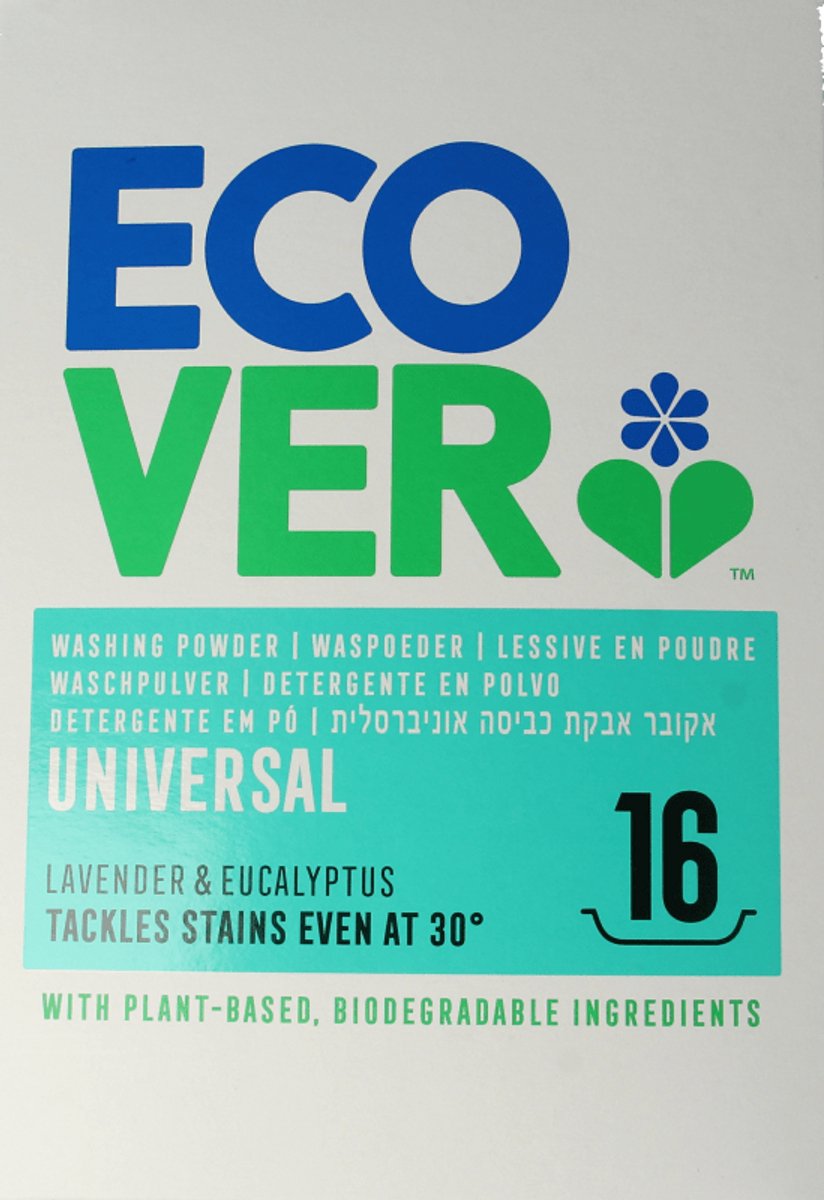 Goedkoopste Ecover Waspoeder Universal