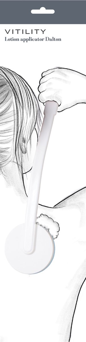 Goedkoopste VITILITY Aanbrenghulp lotion - Dalton - Lichaamsborstel - rugborstel - insmeerhulp voor rug