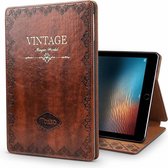 iPad hoes 2018 leer vintage bruin