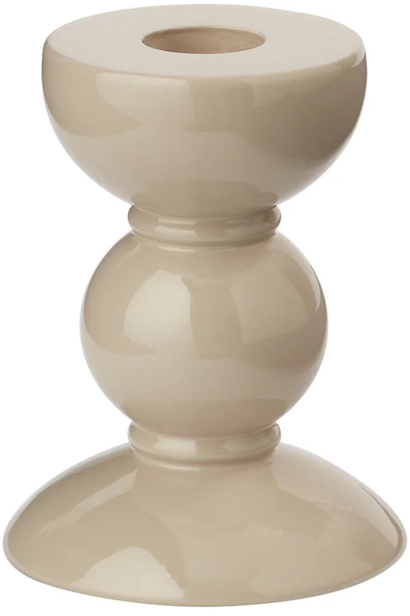Addison Ross - Kandelaar Bobbin Cappuccino 10cm - Kandelaren