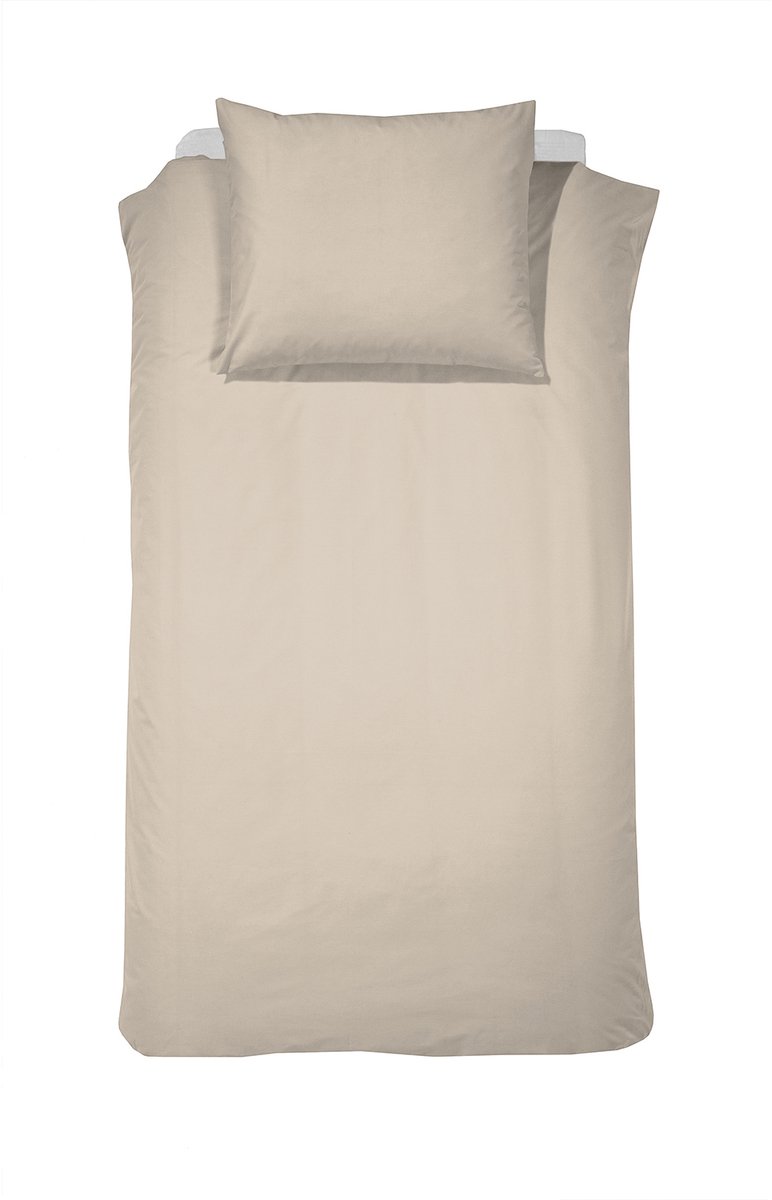 Cinderella Dekbedovertrek Morning Flanel - Licht Zand - 140x250