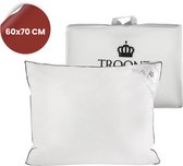 Bol.com Troonz Hoofdkussen Four dons - 60x70 - Nekklachten - Veder Zacht - Zijslaapkussen - 30 Dagen Proefslapen - Ergonomisch K... aanbieding