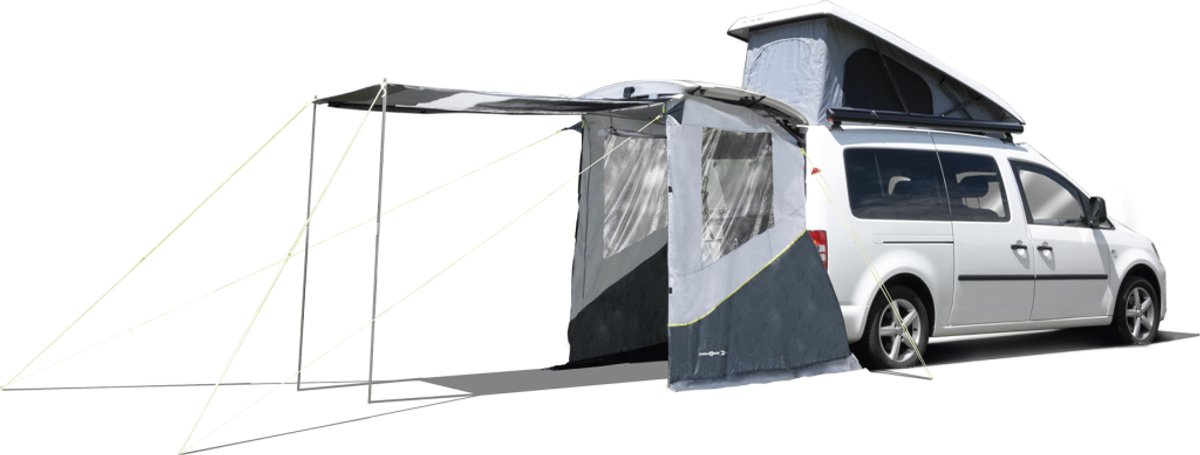 Brunner Pilote Caddy 5 - Achterklep Tent Volkswagen Caddy 2020> - Tailgate Tent - 140 x 190 x H170/200 - Oxford Polyester