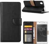 Sony Xperia XA1 Plus Portemonnee hoesje / book case Zwart