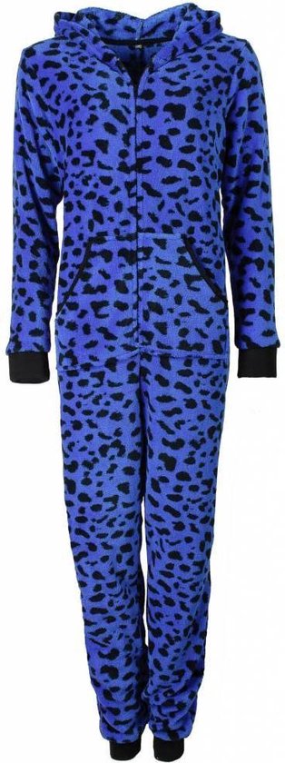 Voldoen Attent Controverse Irresistible Dames Onesie Pyjama Blauw IRPYD2610A Maten: M | bol.com
