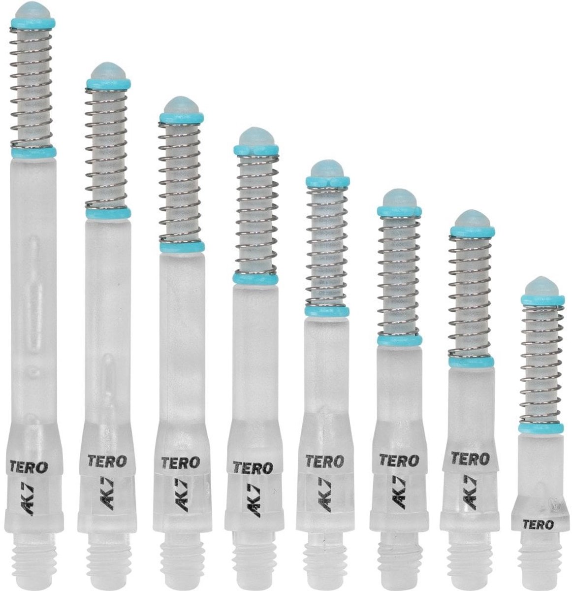 Cuesoul - Tero Flight System AK7 - Ice Clear - Dart Shafts D