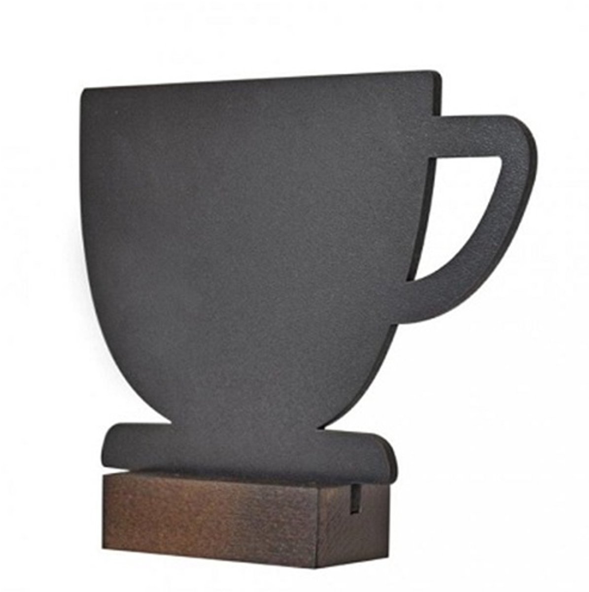 Krijt-tafelstandaard - COFFEE/KOFFIE - 10x18cm - Dubbelzijdig beschrijfbaar met krijtstift