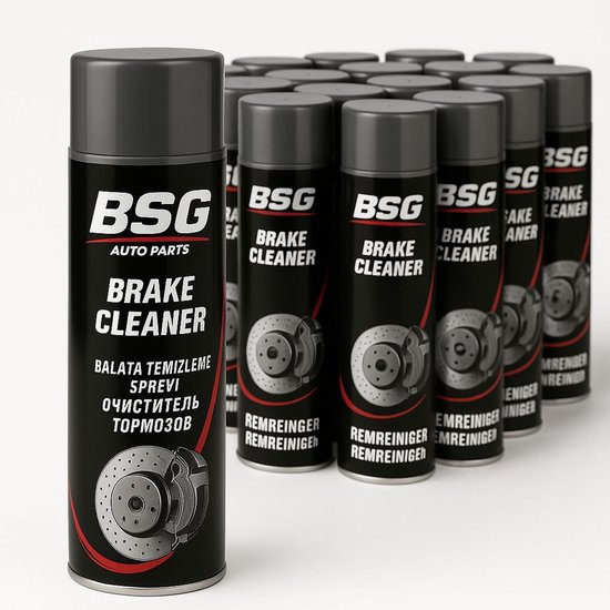 BSG remmenreiniger 1 doos 24 spuitbussen 500ML