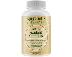 Epigenetix Anti-Oxidant Complex - 90 capsules - Kan helpen bij chronische vermoeidheid of herstel na ziekte, oxidatieve stress door stress, roken, luchtvervuiling of medicatiegebruik, doffe, droge of verouderde huid, lage immuniteit & haar uitval