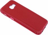 Rood Glitter TPU Hoesje Samsung Galaxy A5 (2017)