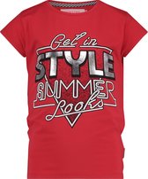 Vingino Meisjes T-shirt - Red Lollipop - Maat 104