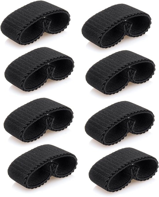 6 stuks politie-riemlussen, nylon riemhouder, politieriemhouder met