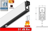 CCE Valdorpel Unifire60 brandwerend voor 60min en geluiddempend 51dB 15 x 28 x 830mm
