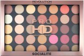 Makeup Revolution Pro HD Amplified 35 Oogschaduw Palette - Socialite