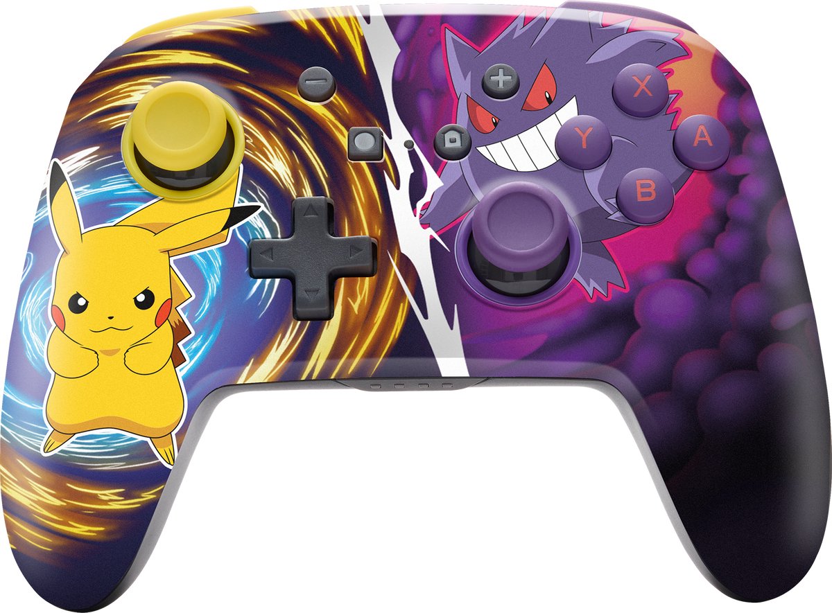 PowerA Enhanced Wireless Controller for Nintendo Switch - Pikachu vs. Gengar gamepad