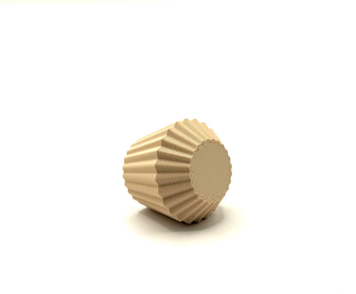 Home 3D® - Kastknop Beige - Set van 4 - Deurknoppen voor Kasten - Incl. Bevestigingsmateriaal - Ontworpen en Gemaakt in Nederland