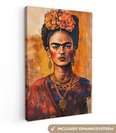 Peinture sur toile 80x120 cm - Décoration murale Portrait - Bijoux - Pittoresque - Décoration murale salon - Décoration chambre - Accessoires chambre - Peintures sur toile