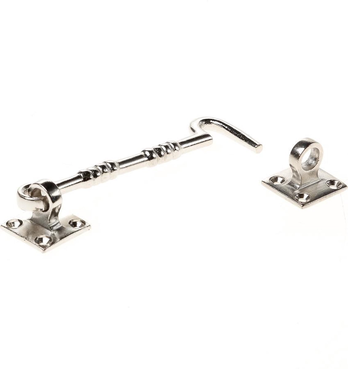 S&B Kajuithaak messing nikkel 125mm