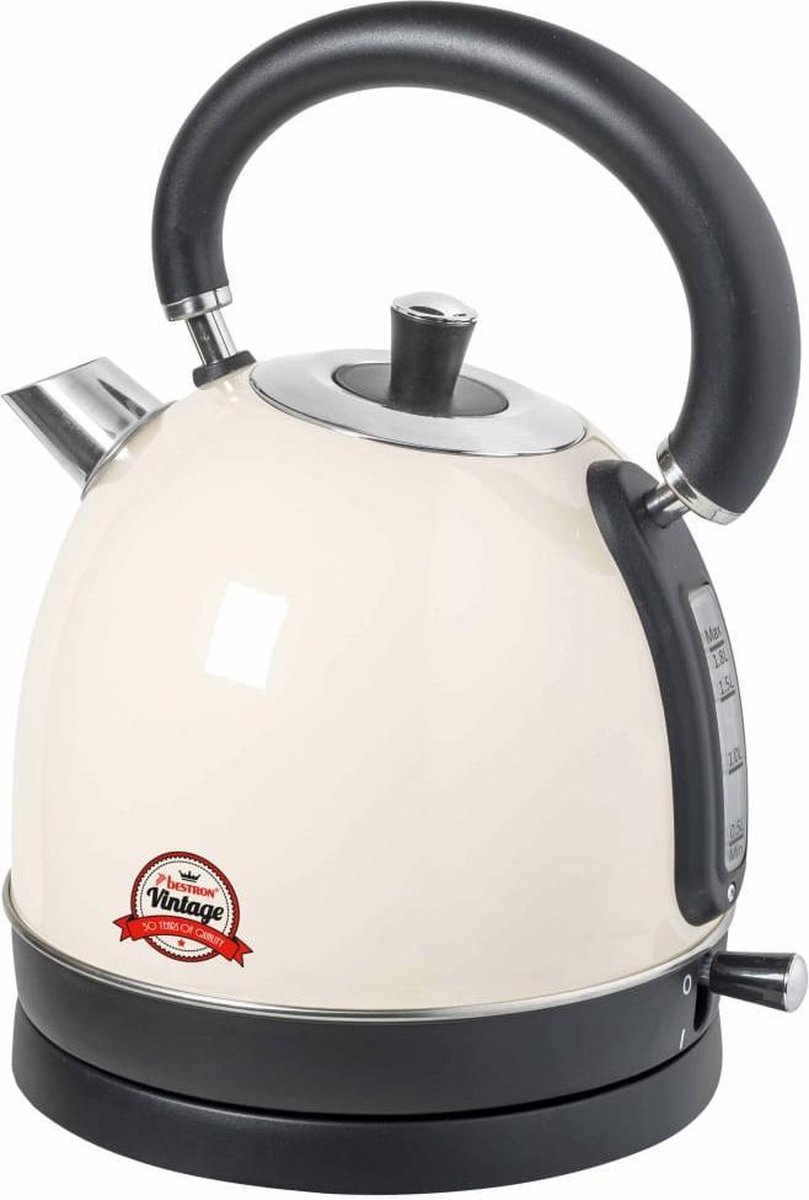 Bestron Waterkoker vintage AWK200RE 1,8L