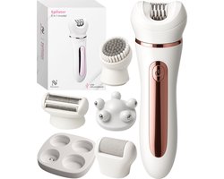 Nuvance Epileerapparaat Dames - Epilator 5-in-1 - Ladysha...