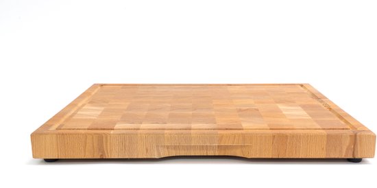 BonFeu BonButcher Block Snijplank 52 x 45 cm - Massief hout - 5 cm dik van BonFeu — afbeelding 3