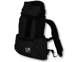 K9 Sport Sack - AIR2 - S - SMALL - Jet Black - Hondenrugzak - draagtas hond - rugzak hond - draagzak hond - rugzak voor hond
