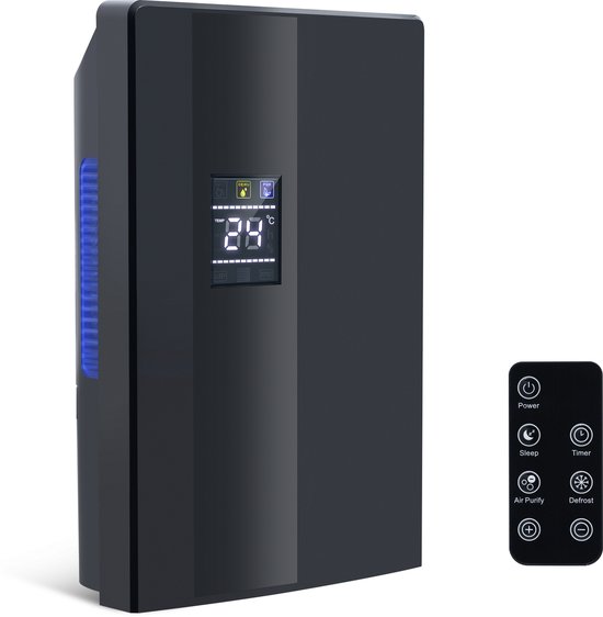 Foto: Sharp ud t10ae w luchtontvochtiger ontvochtigt tot 10l per dag nieuw op bol com voor ruimtes tot 40 m japanse kwaliteit voor woonkamer slaapkamer hobbykamer werkruimte of kelder energiezuinig zeer stil