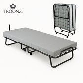Troonz® Vouwbed Venetia Royal - 80x190 - Spiraalbodem - Opklapbed met Vouwmatras - Luxe Matras - Logeerbed Inklapbaar