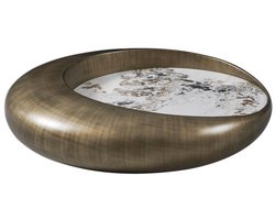 Tower Living Salontafel Castello keramiek 100 cm - Goud