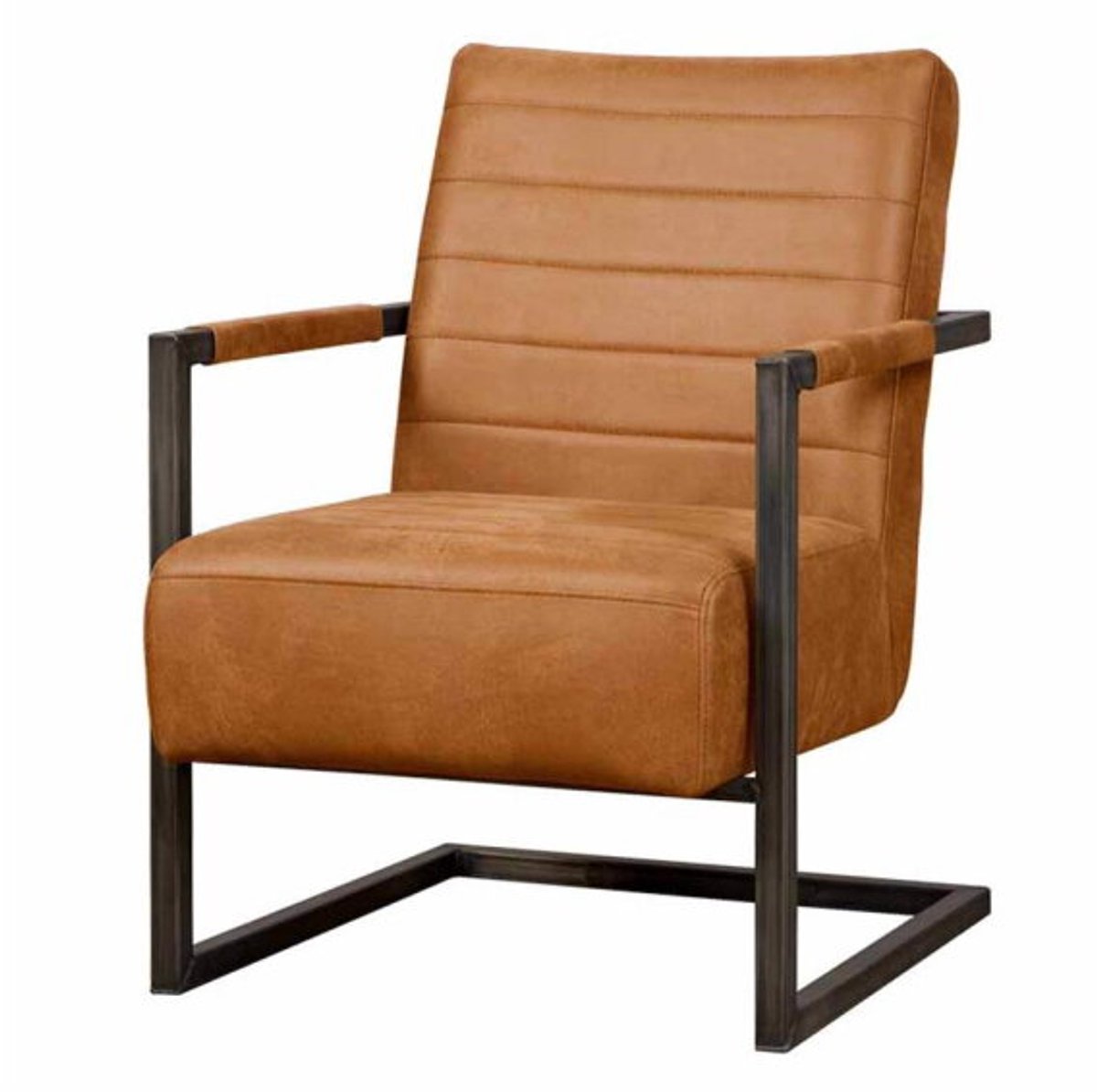 Tower Living Fauteuil Rocca Bull Cognac