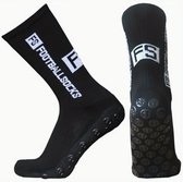 Chaussettes antidérapantes FS - Chaussettes de sport - 3 pièces - Noir - Homme/Femme - 38- 44