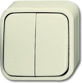 Onbekend Busch-Jaeger Schakelaar serie opbouw creme (Prijs per stuk)