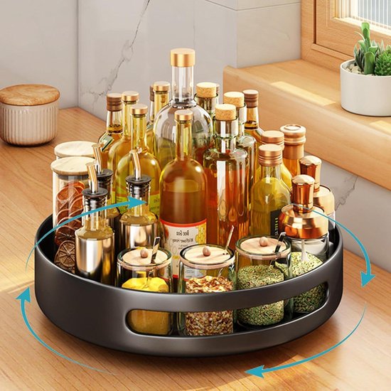 360° Rotatie Roterende Voedselorganizer, Multifunctionele
