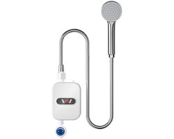 3500W Direct Verwarmde Douche - Elektrische Waterverwarmer met Digitaal Display voor Badkamer, Tiny House, Hotel (220V EU-Stekker)