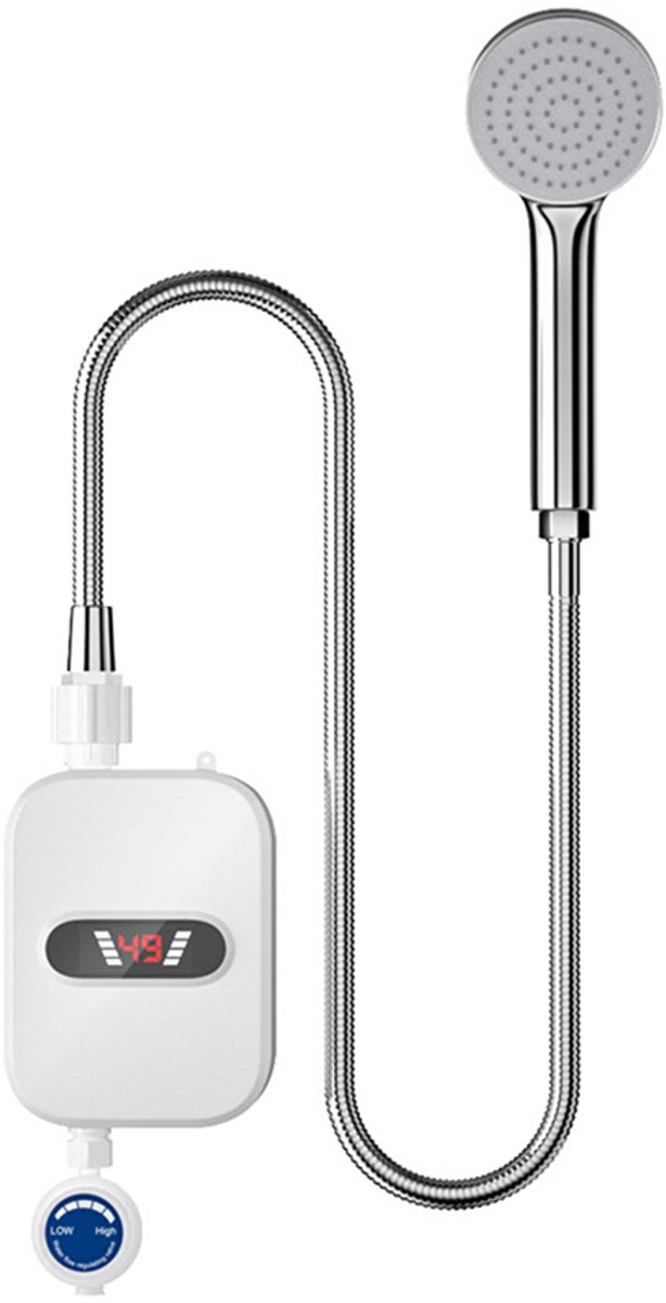 Kleine Elektrische Douche Waterverwarmer,3500W Directe Verwarming