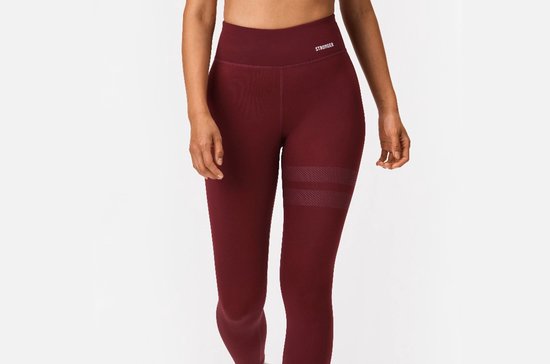 Stronger - Guardian Tights - Sport Tights - Dames - Rood - Maat S van Merkloos — afbeelding 2