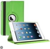 iPad Mini 3 hoesje Multi-stand Case 360 graden draaibare Beschermhoes groen