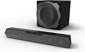 Hama uRage SoundZbar 2.1 Unleashed soundbar luidspreker 2.1 kanalen 100 W Zwart, Grijs